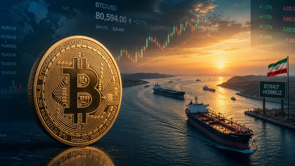 Bitcoin, wojna w Iranie