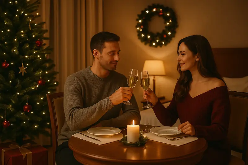 Bożego Narodzenie w hotelu we dwoje
