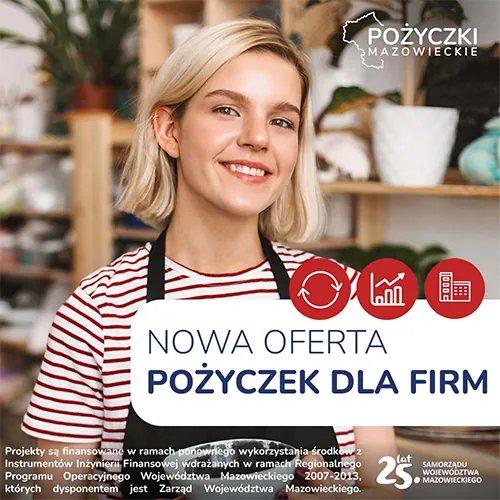 Pożyczki dla firm mazowiecki regionalny fundusz pożyczkowy