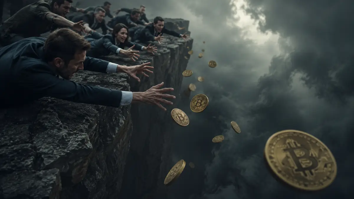 Spadek wartości Bitcoina