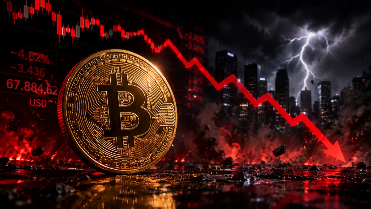 Upadek rynku kryptowalutowego