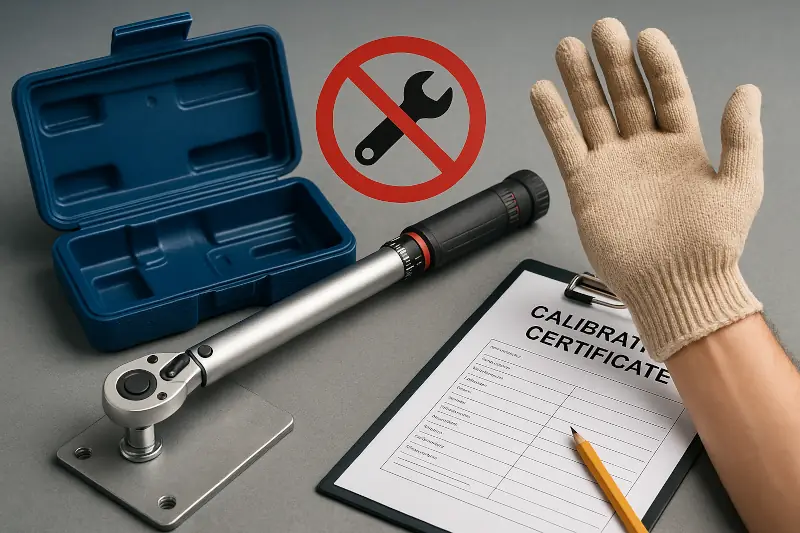 wzorcowanie kluczy dynamometrycznych