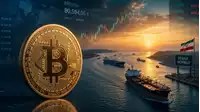 Bitcoin, wojna w Iranie