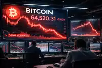 spadki ceny Bitcoina